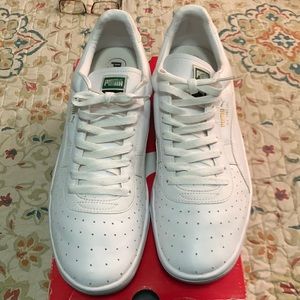 Puma men’s gv special white/white  size 14 PREOWNED